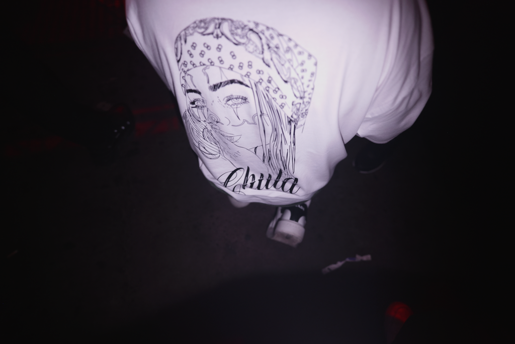 'Chula' Oversized Tee - White